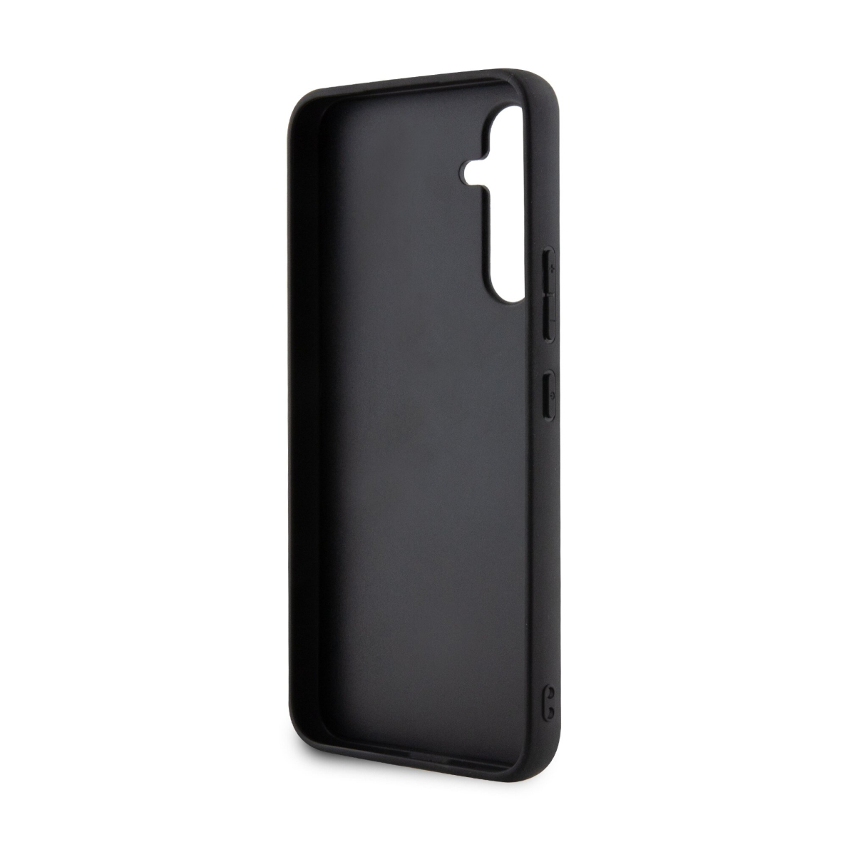 Samsung A34 5G black NFT Saffiano Karl and Choupette KARL LAGERFELD nugarėlė 2