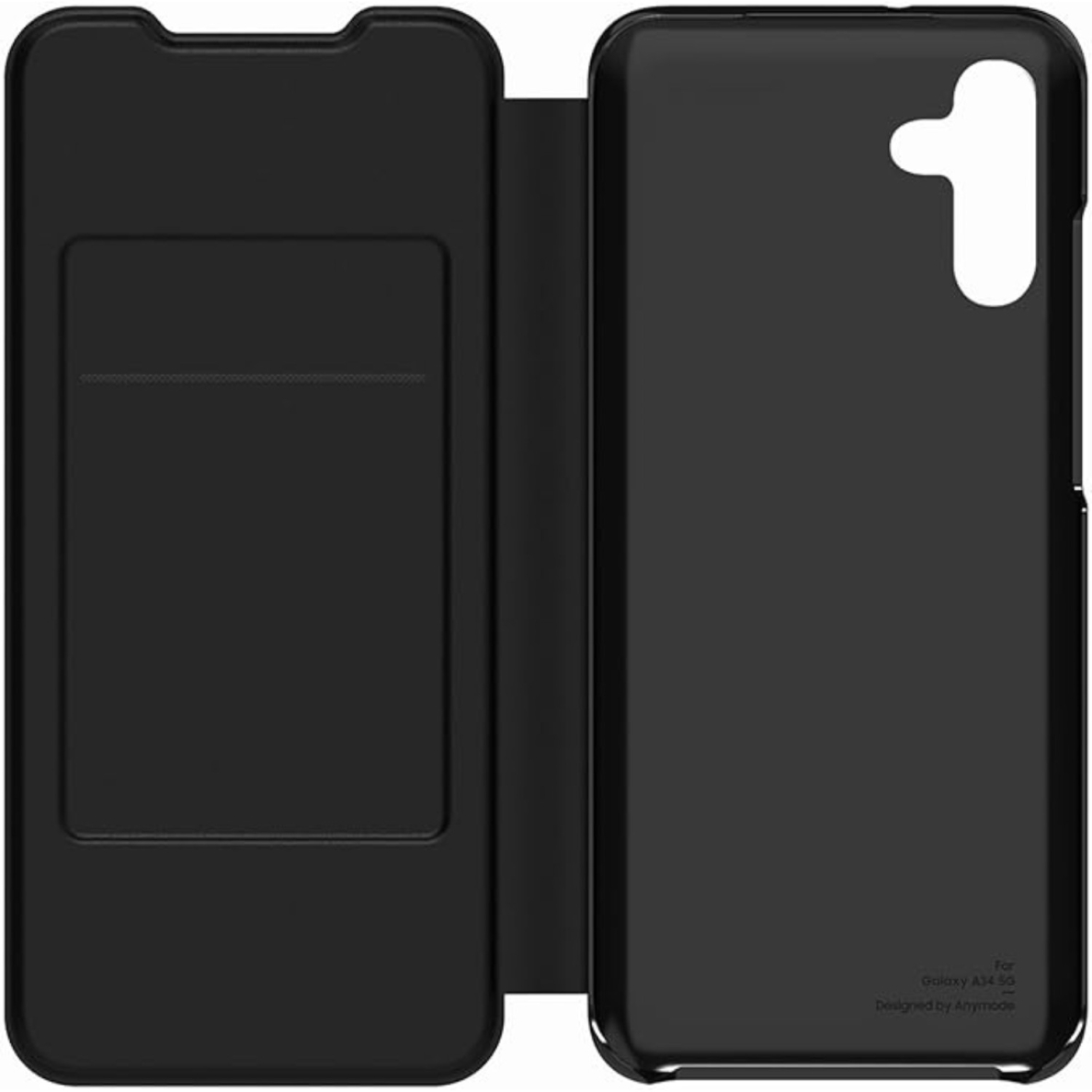 Samsung A34 5G Black Original Wallet dėklas GP-FWA346AMA 2