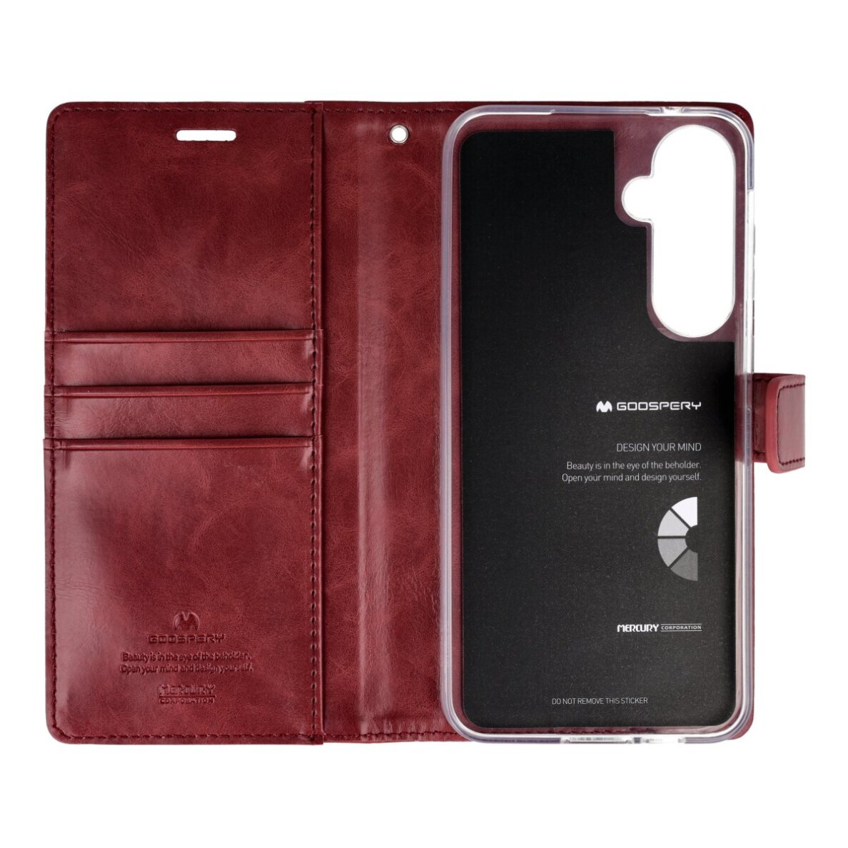 Samsung A35 5G wine MERCURY BLUE MOON2 dėklas 1