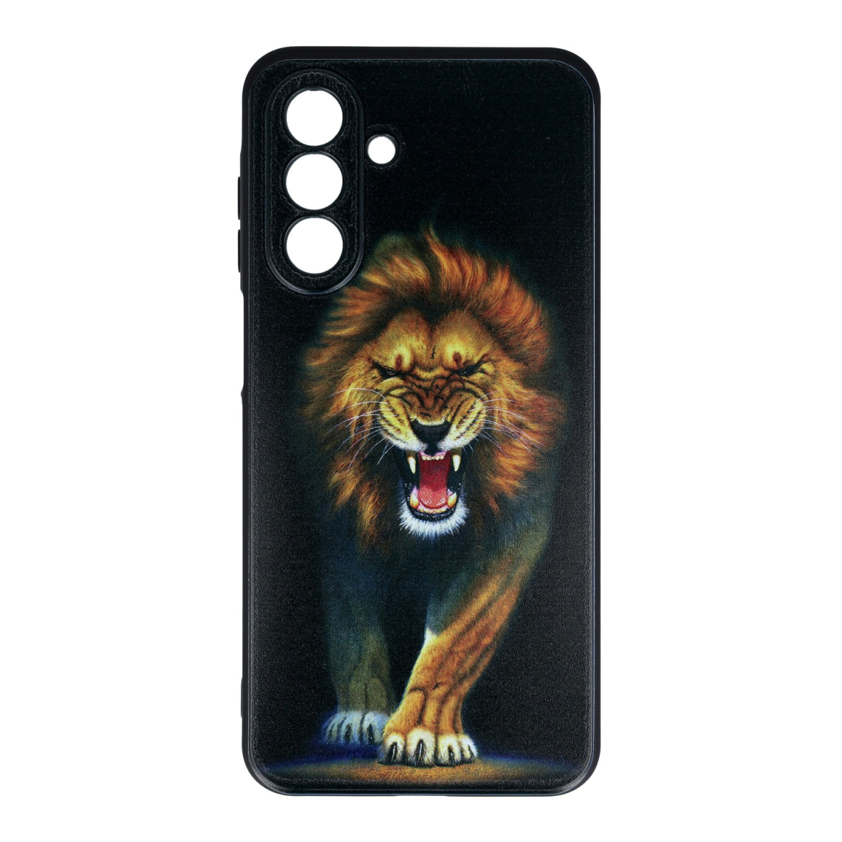 Samsung A36 5G black nugarėlė Lion Design00101