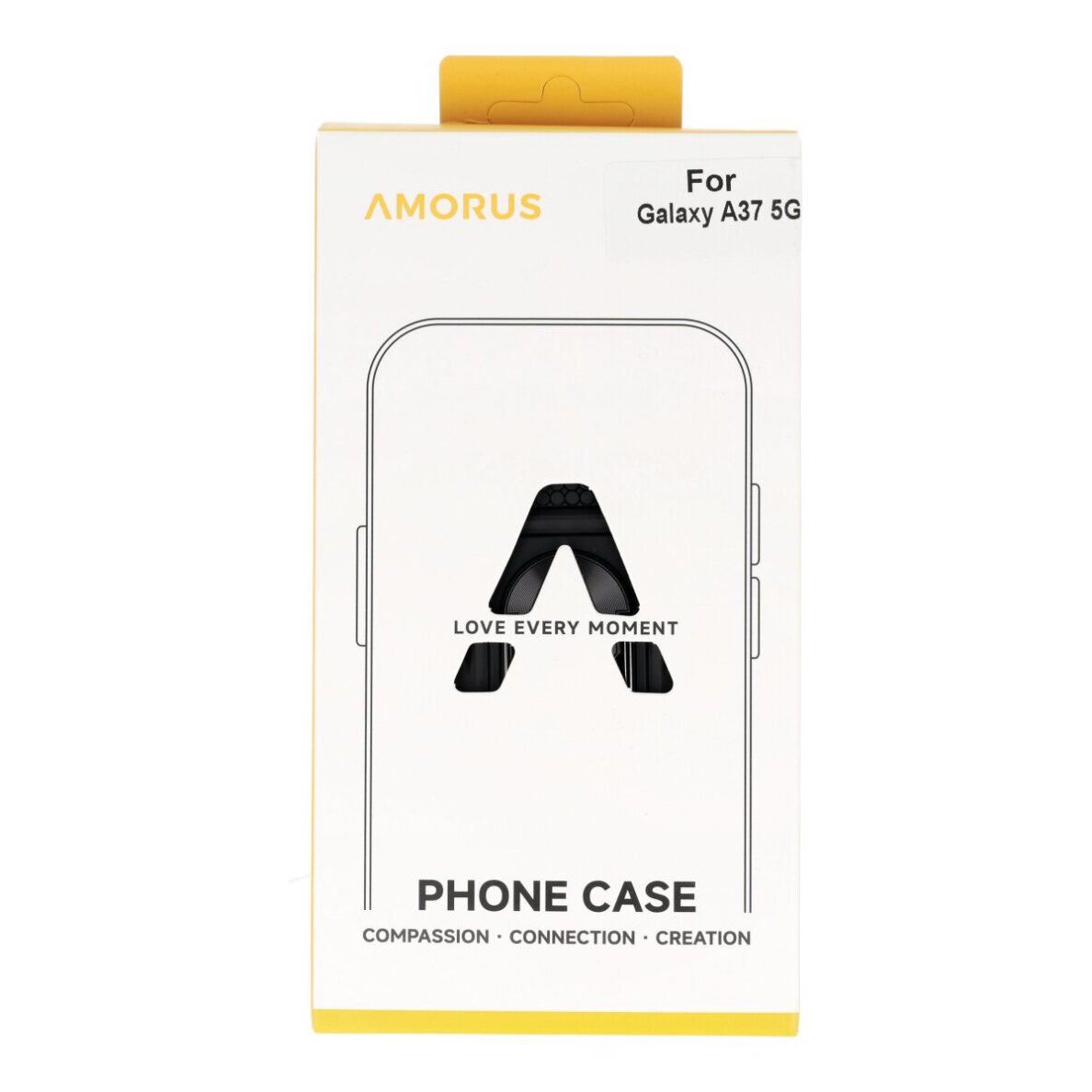 Samsung A37 5G black RING ARMOR WITH CAMSHIELD nugarėlė 2