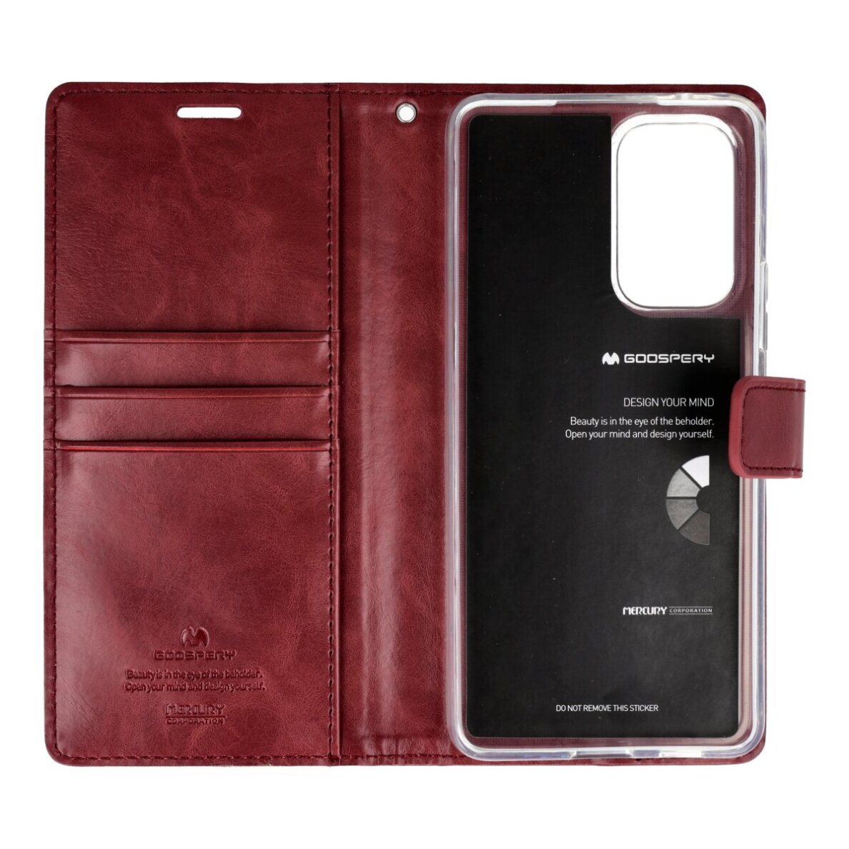 Samsung A53 5G wine MERCURY BLUE MOON2 dėklas 2