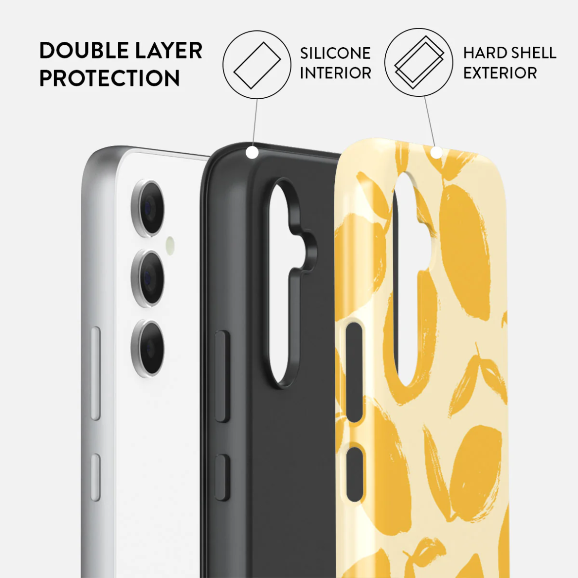 Samsung A55 5G Lemon Tart Tough BURGA nugarėlė 1