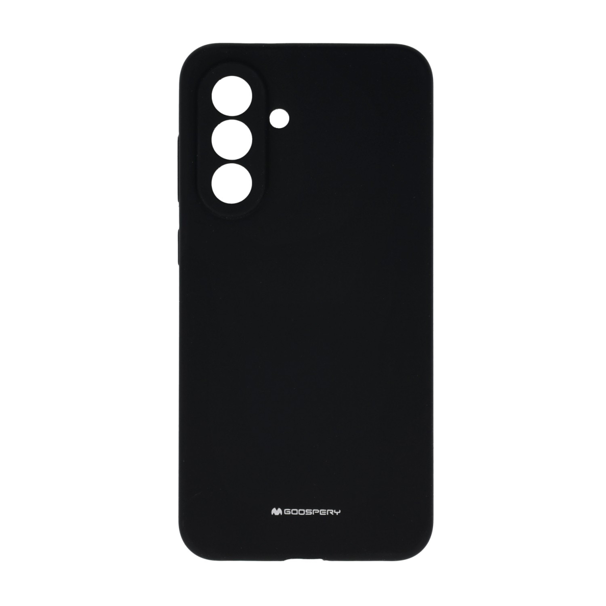 Samsung A56 5G black MERCURY SILICONE nugarėlė