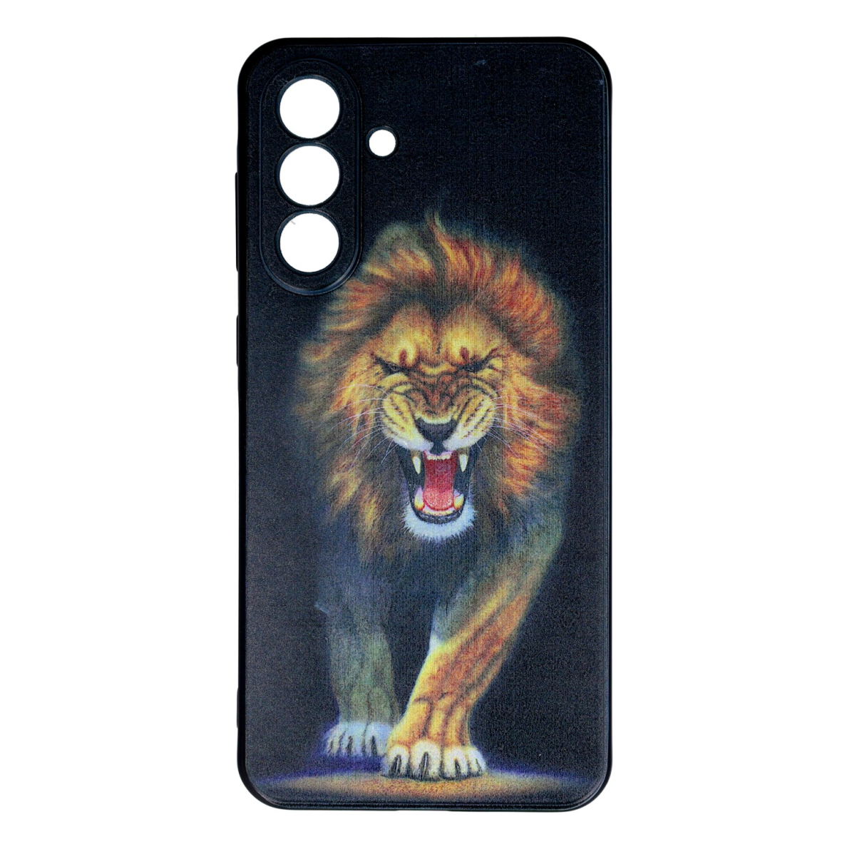 Samsung A56 5G black nugarėlė Lion Design00101