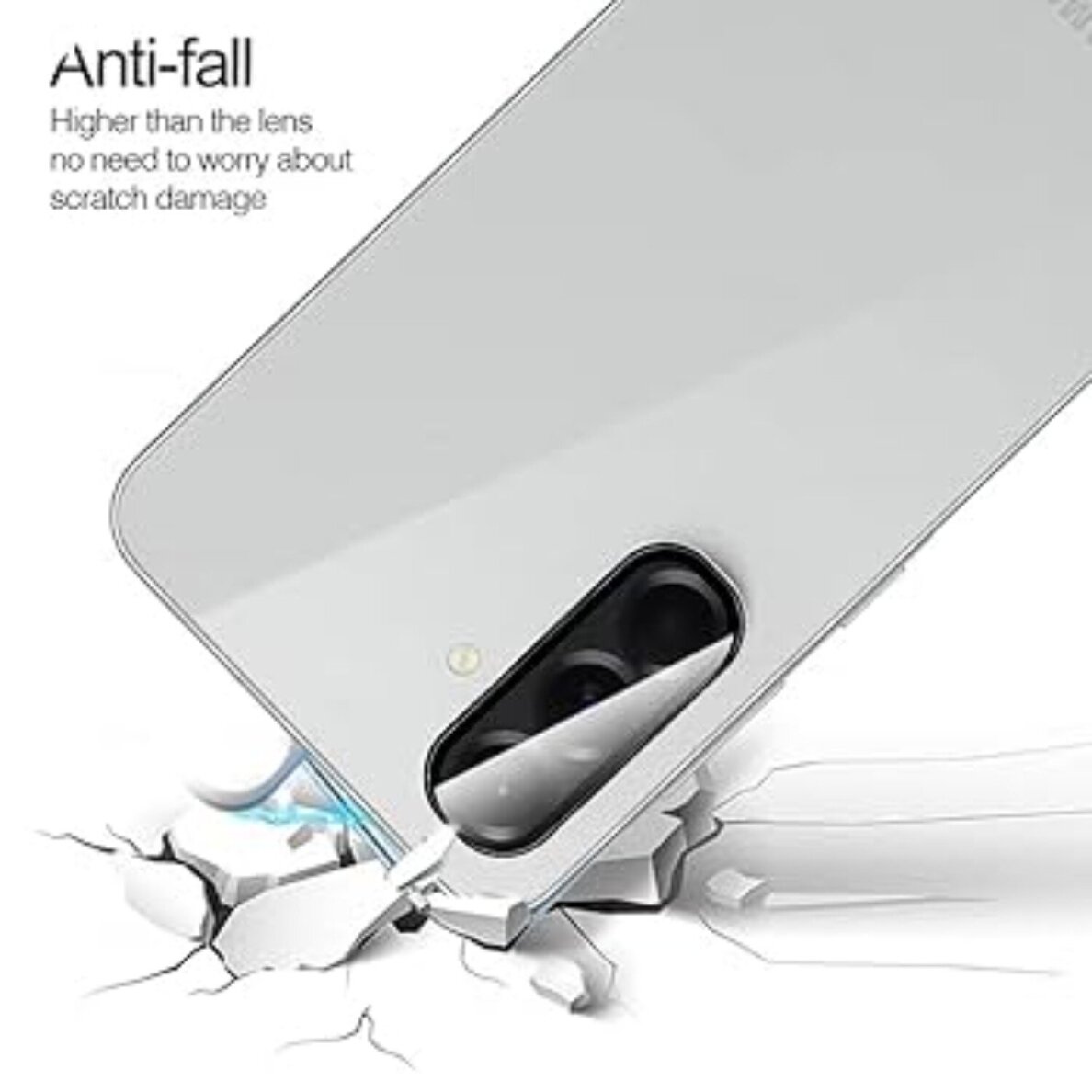 Samsung A56 5G black OBAL:ME galinės kameros stiklas 1