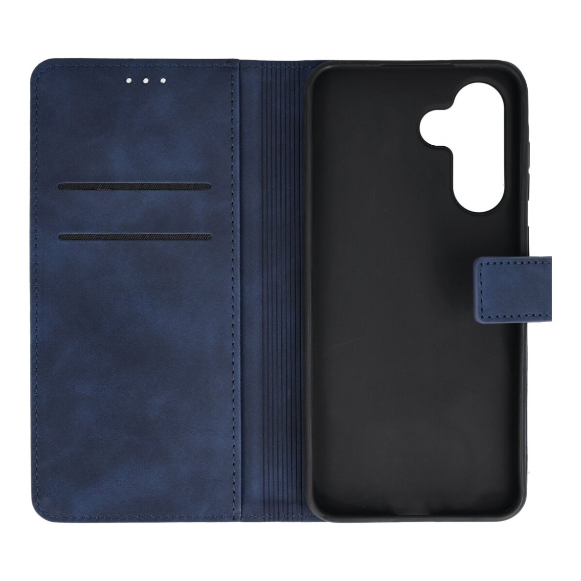 Samsung A56 5G blue VELVET dėklas 2