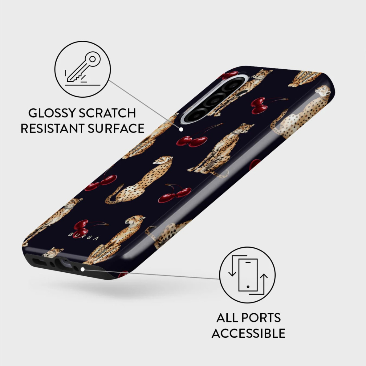 Samsung A56 5G Cougar Tough BURGA nugarėlė 2