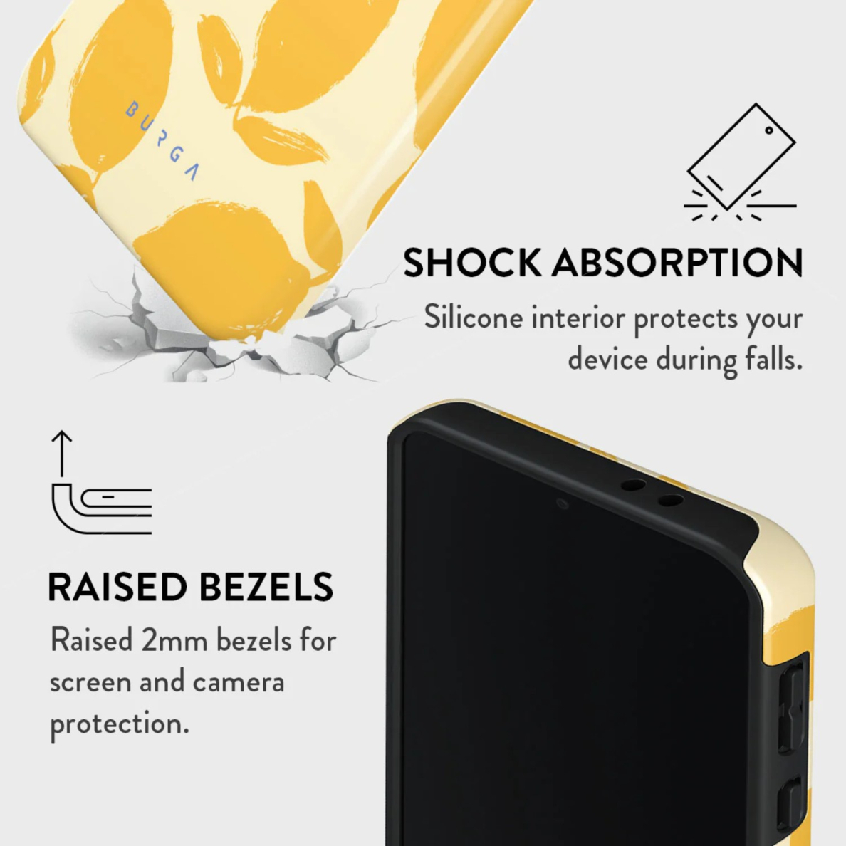 Samsung A56 5G Lemon Tart Tough BURGA nugarėlė 3