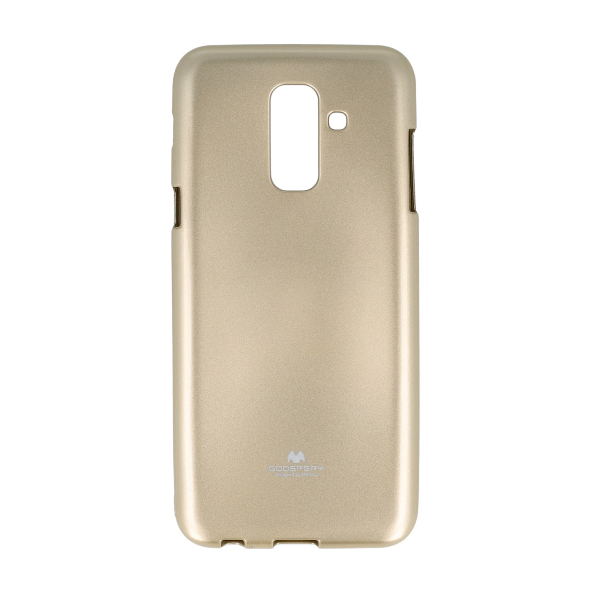 Samsung A6 PLUS 2018 aukso spalvos Jelly nugarėlė