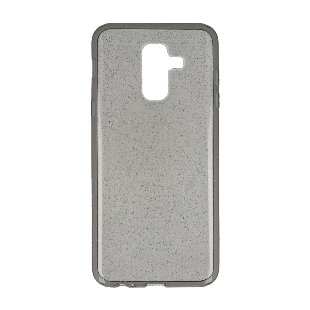 Samsung A6 PLUS 2018 dark clear Crystal Glitter nugarėlė