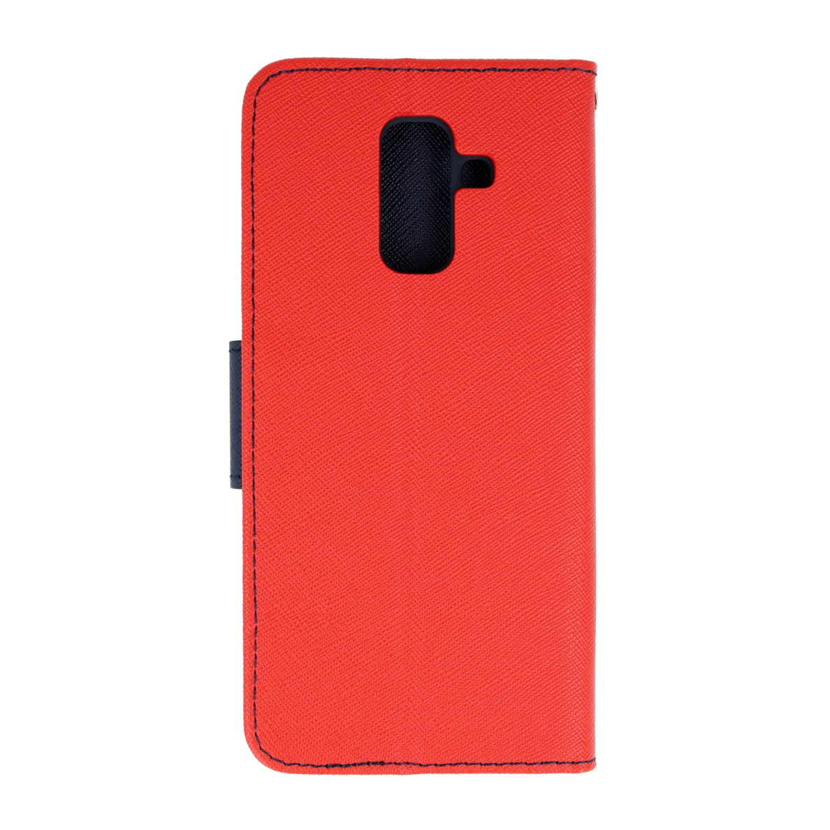 Samsung A6 PLUS 2018 raudonas FANCY DIARY dėklas 2