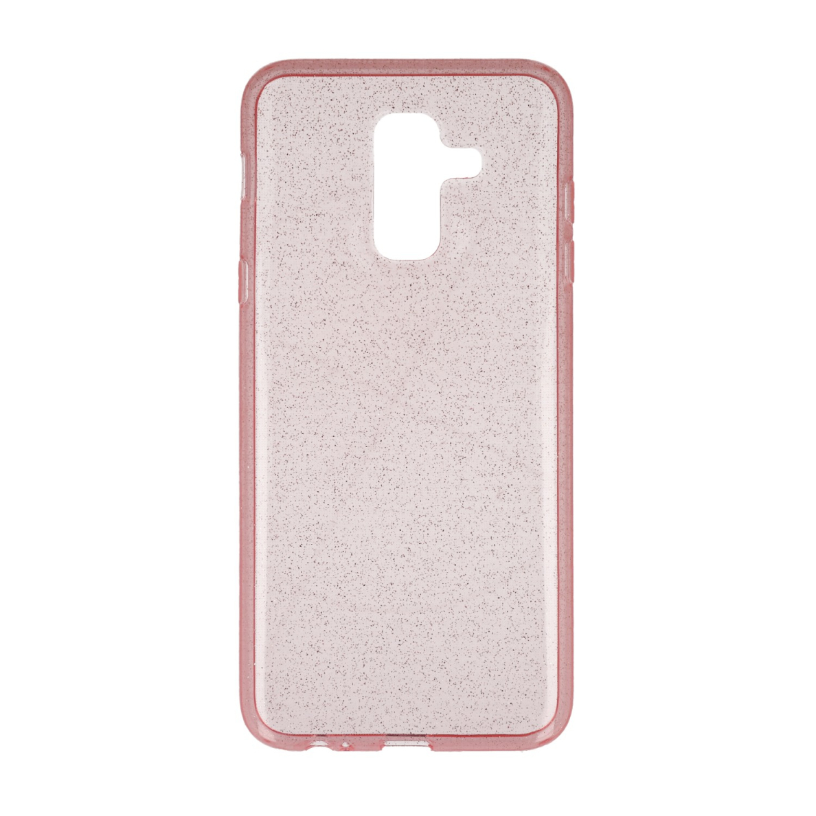 Samsung A6 PLUS 2018 rožinė Crystal Glitter nugarėlė