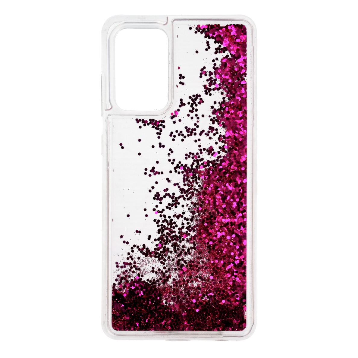 Samsung A72/A72 5G rožinė WATER BALLS nugarėlė