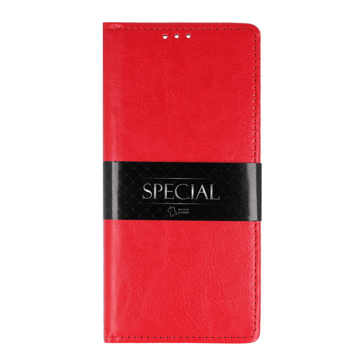 Samsung A80/A90 raudonas odinis SPECIAL dėklas 1