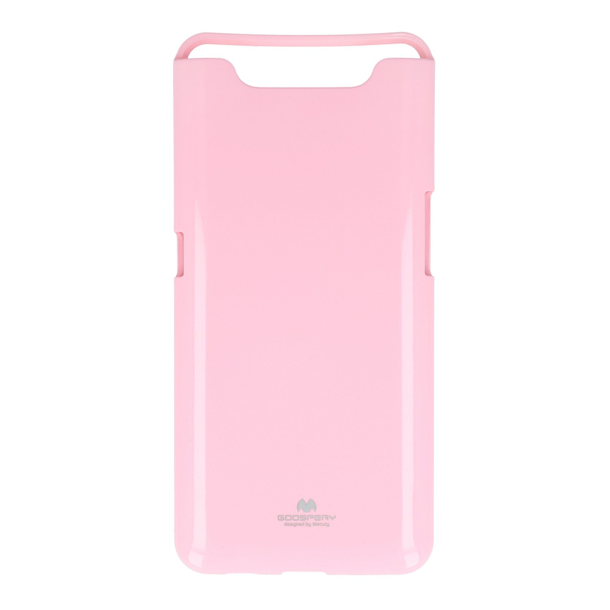 Samsung A80/A90 šviesiai rožinė JELLY nugarėlė
