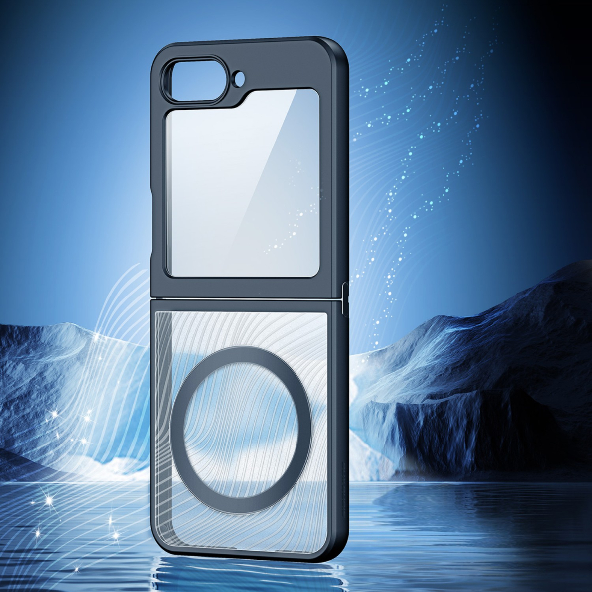 Samsung FLIP6 5G black Dux Ducis Magsafe Aimo nugarėlė 2