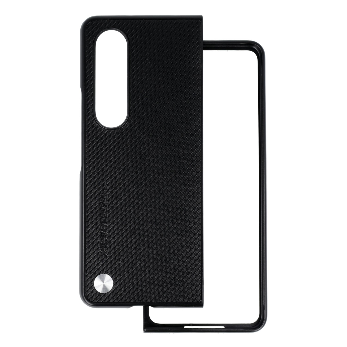 Samsung Fold4 5G black X-LEVEL CARBON KEVLAR nugarėlė