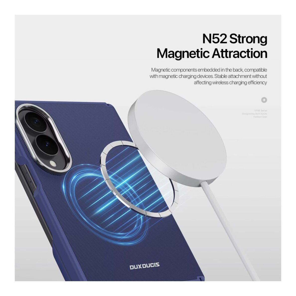 Samsung FOLD8 black DUX DUCIS Vyne Series nugarėlė 6