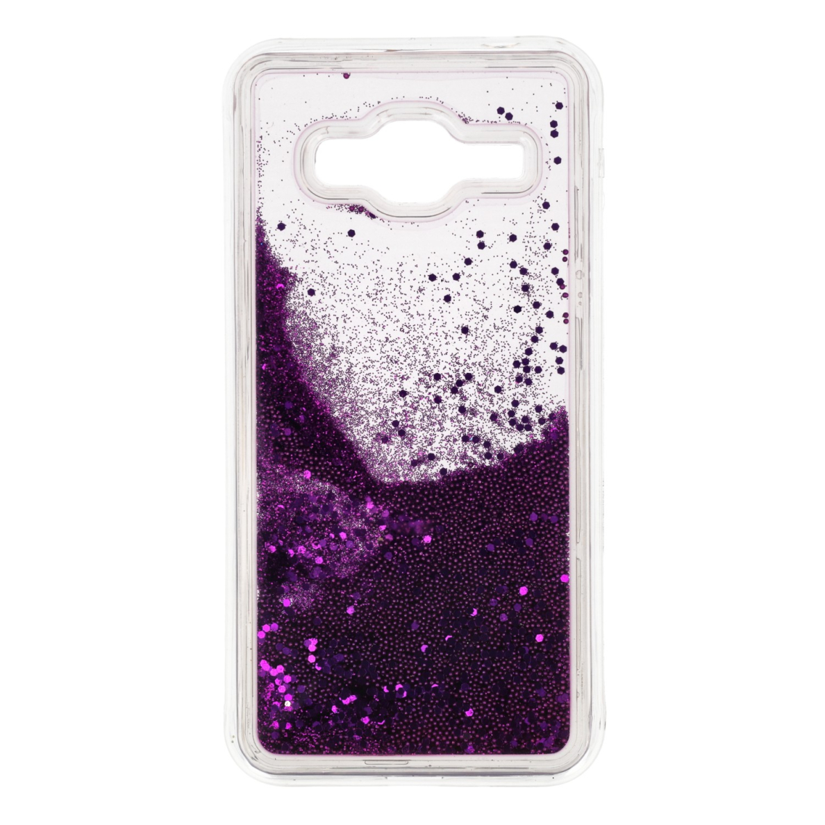 Samsung J3 2016 violetinė WATER BALLS nugarėlė