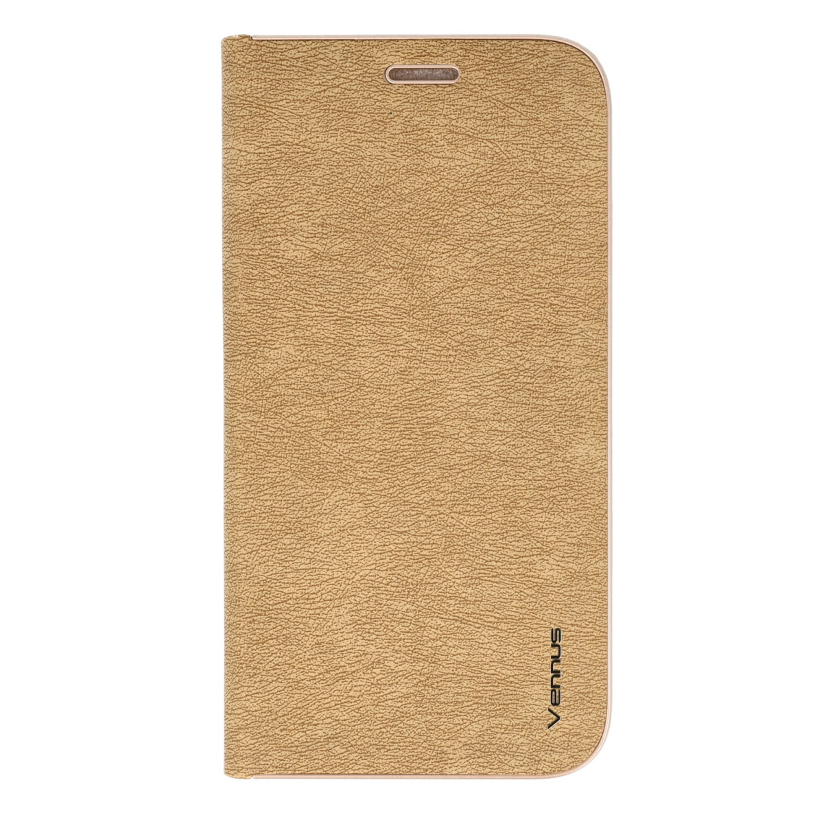 Samsung J3 2017 aukso spalvos VENBOOK dėklas