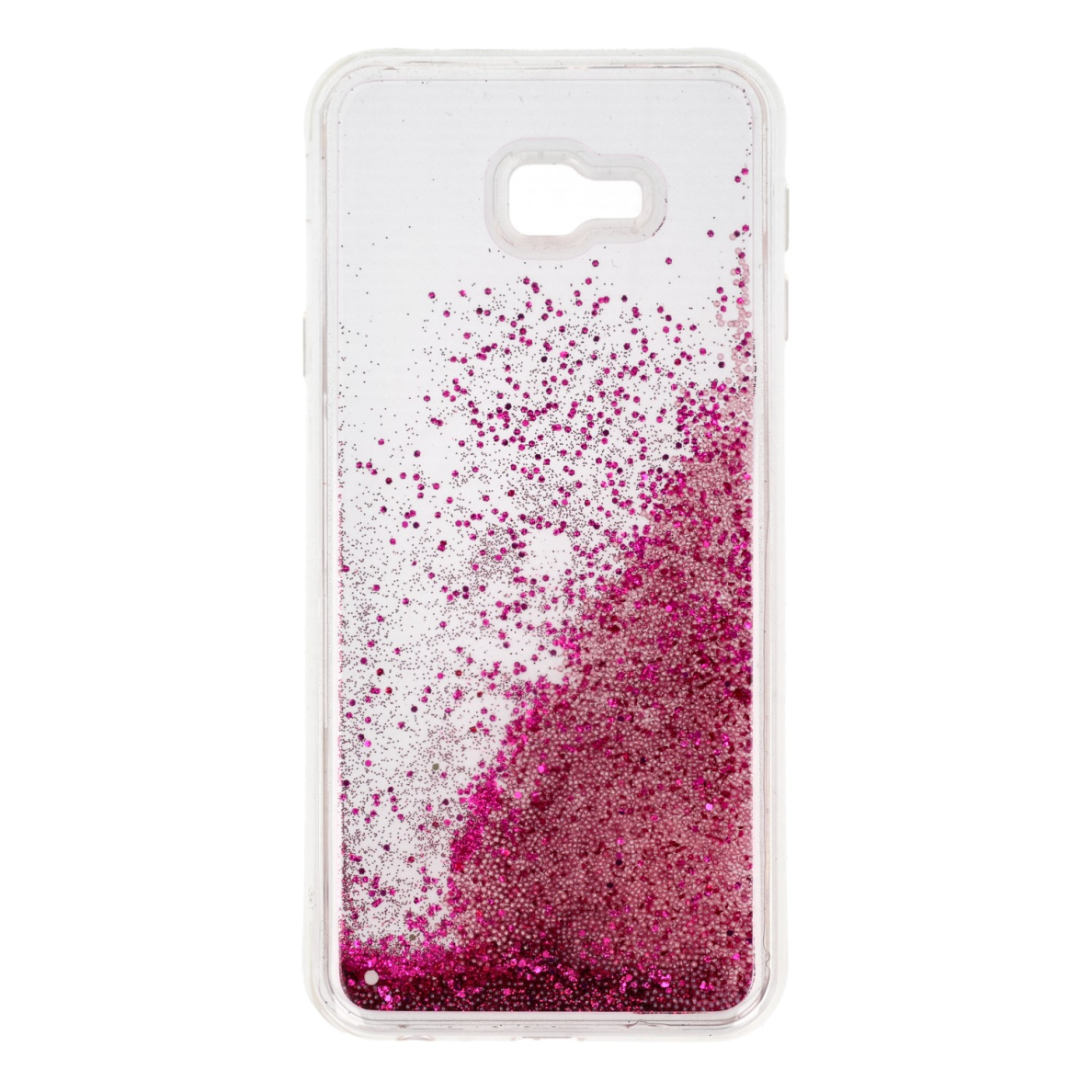 Samsung J4 PLUS 2018 rožinė WATER BALLS nugarėlė