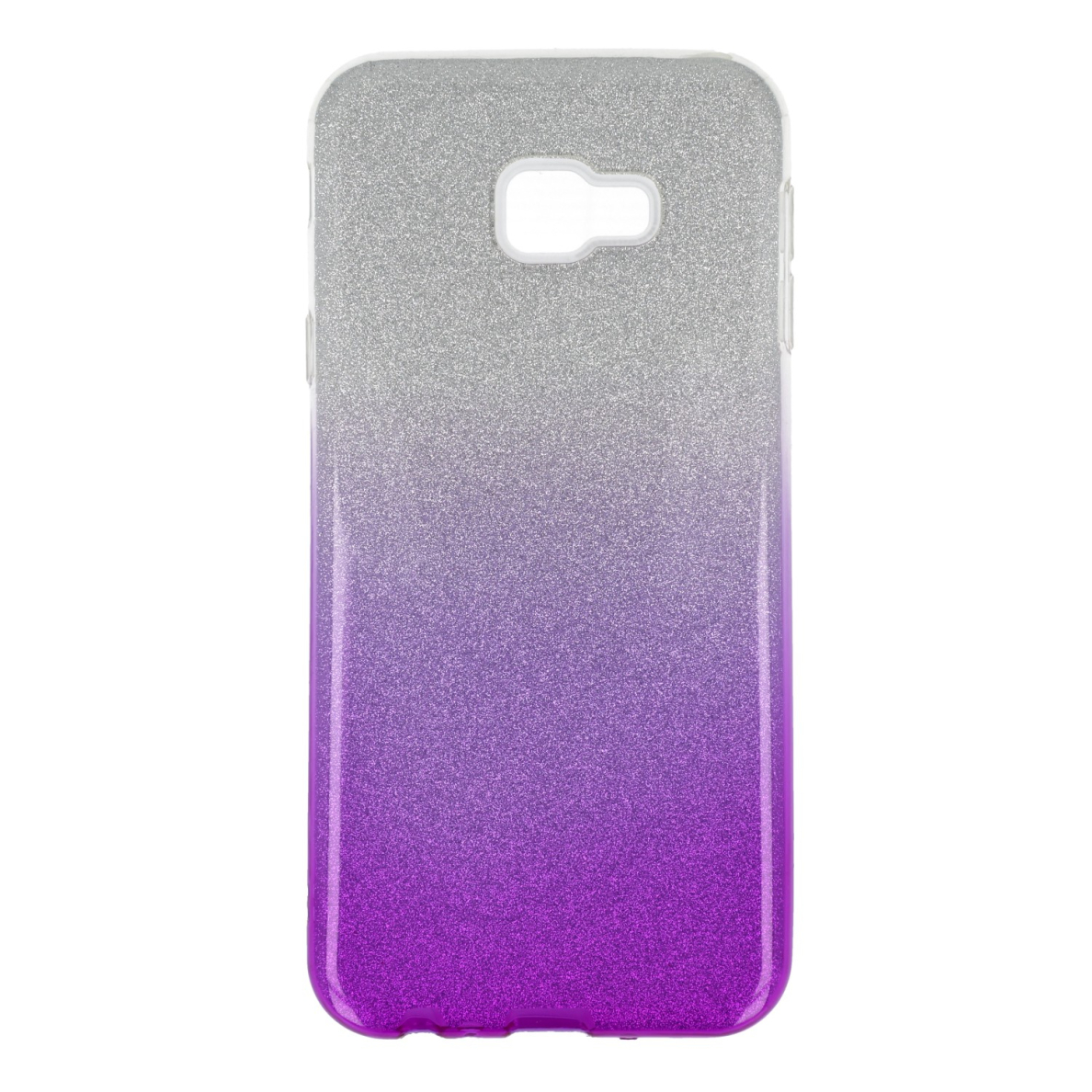 Samsung J4 PLUS violetinė GLITTER3 nugarėlė