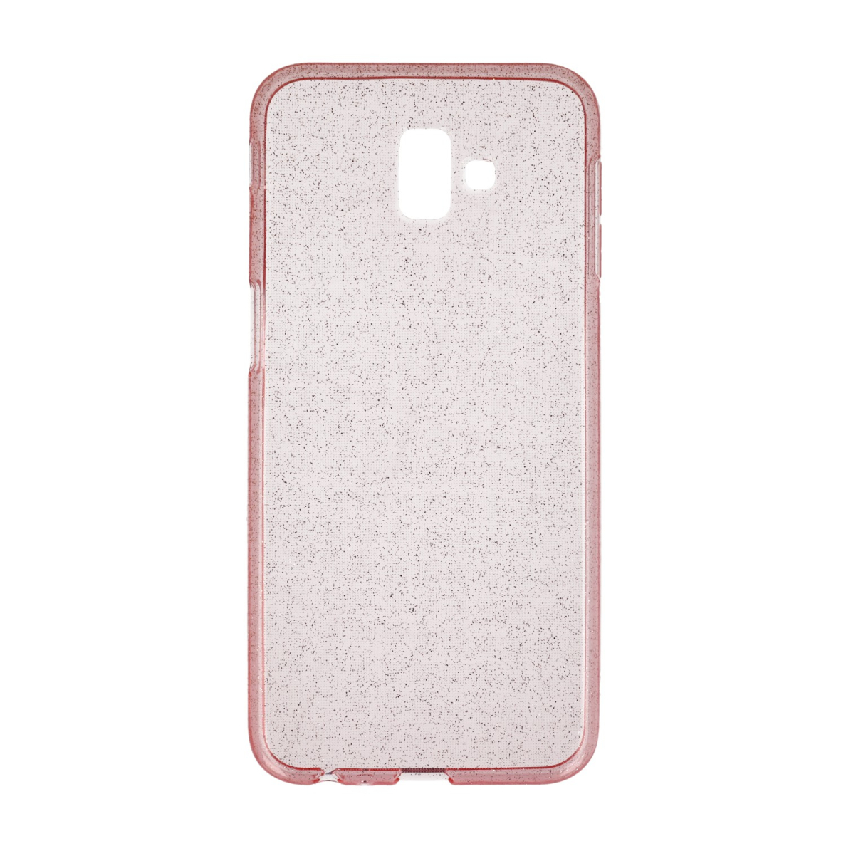 Samsung J6 PLUS 2018 rožinė Crystal Glitter nugarėlė
