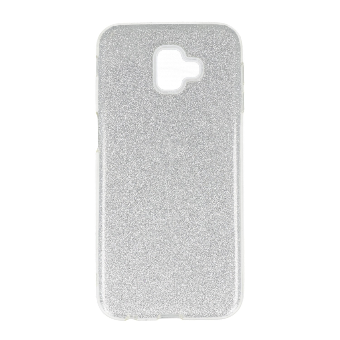 Samsung J6 PLUS 2018 sidabro spalvos SHINING nugarėlė