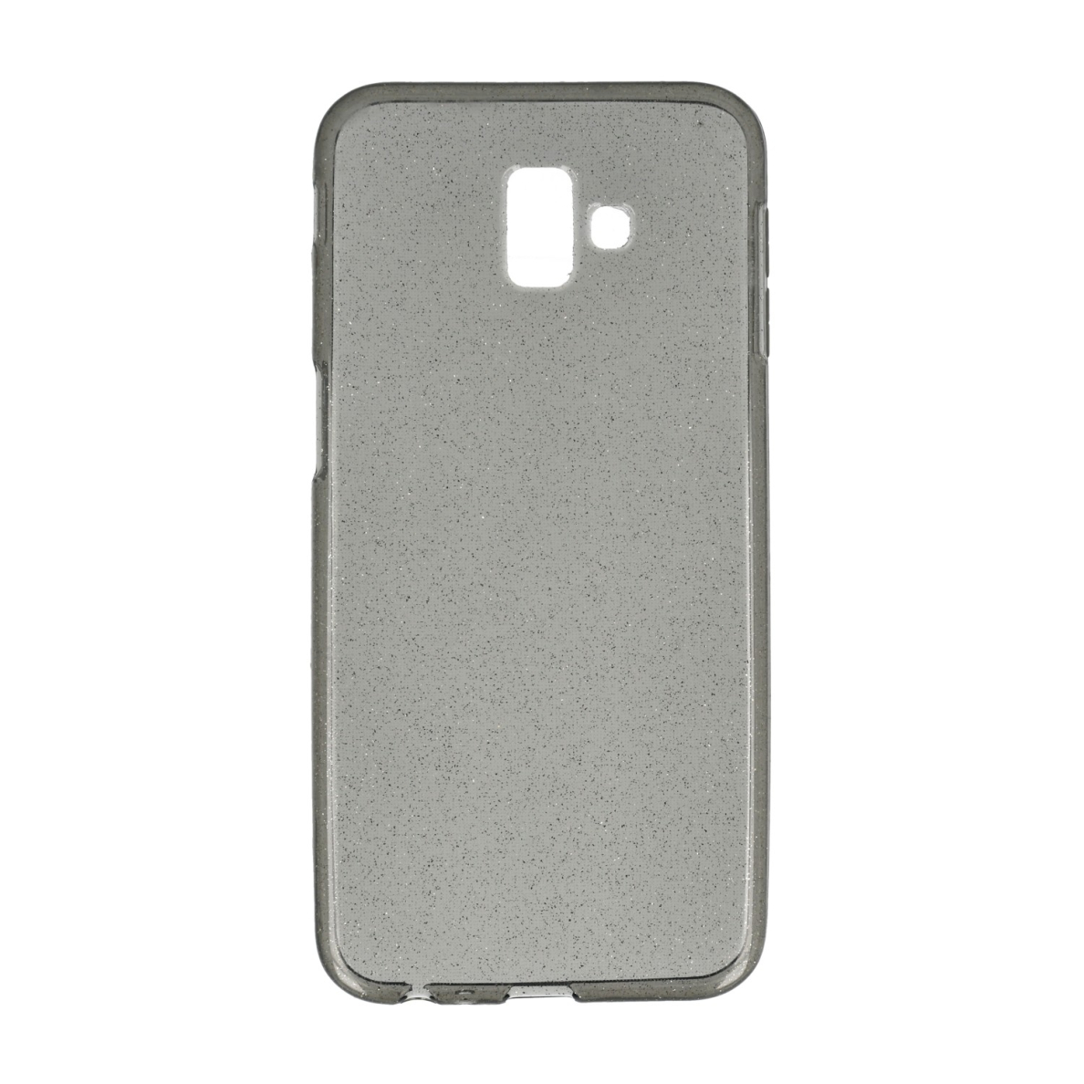 Samsung J6 PLUS 2018 tamsi skaidri Crystal Glitter nugarėlė