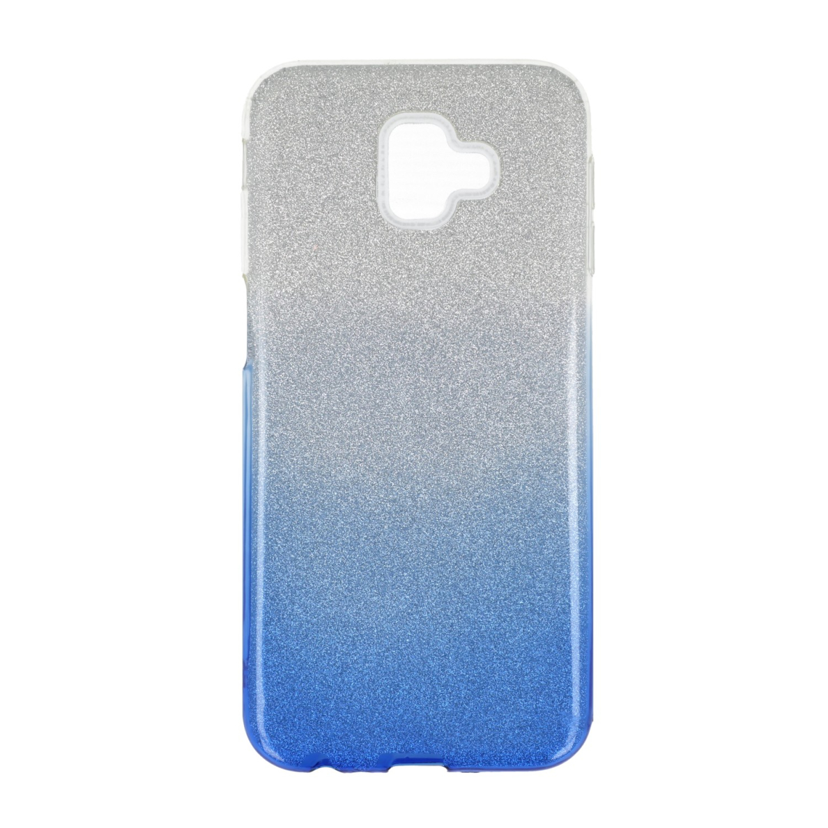 Samsung J6 PLUS mėlyna GLITTER3 nugarėlė