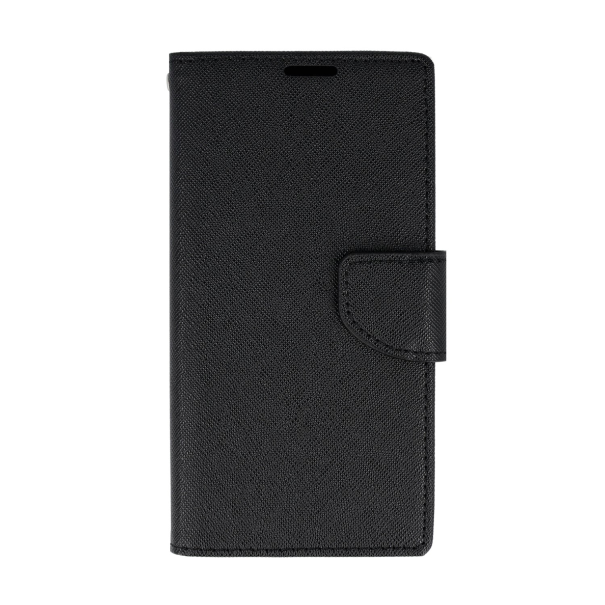 Samsung Note 10 juodas Fancy diary dėklas