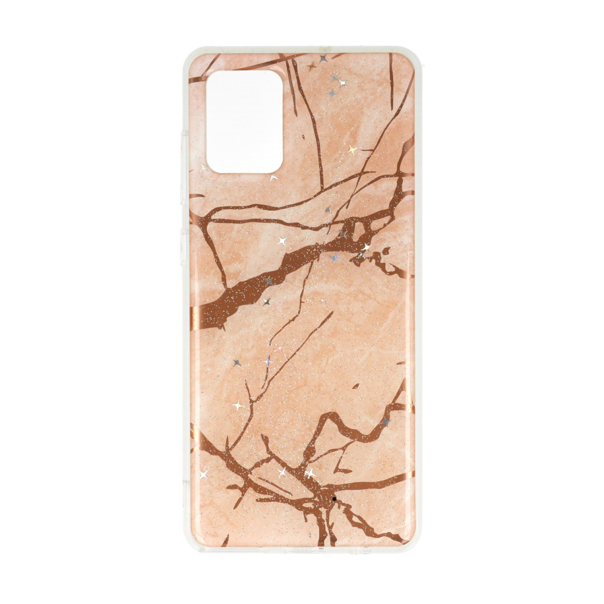 Samsung Note 10 Lite/A81 rausva MARMUR nugarėlė