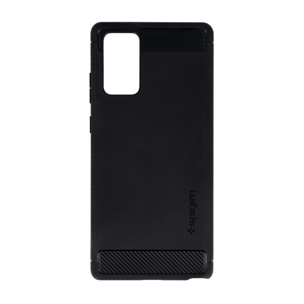 Samsung Note 20 juoda SPIGEN ARMOR nugarėlė