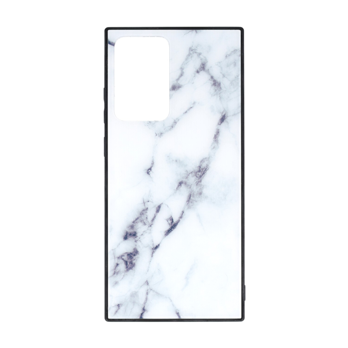 Samsung Note 20 ULTRA marble glass nugarėlė White