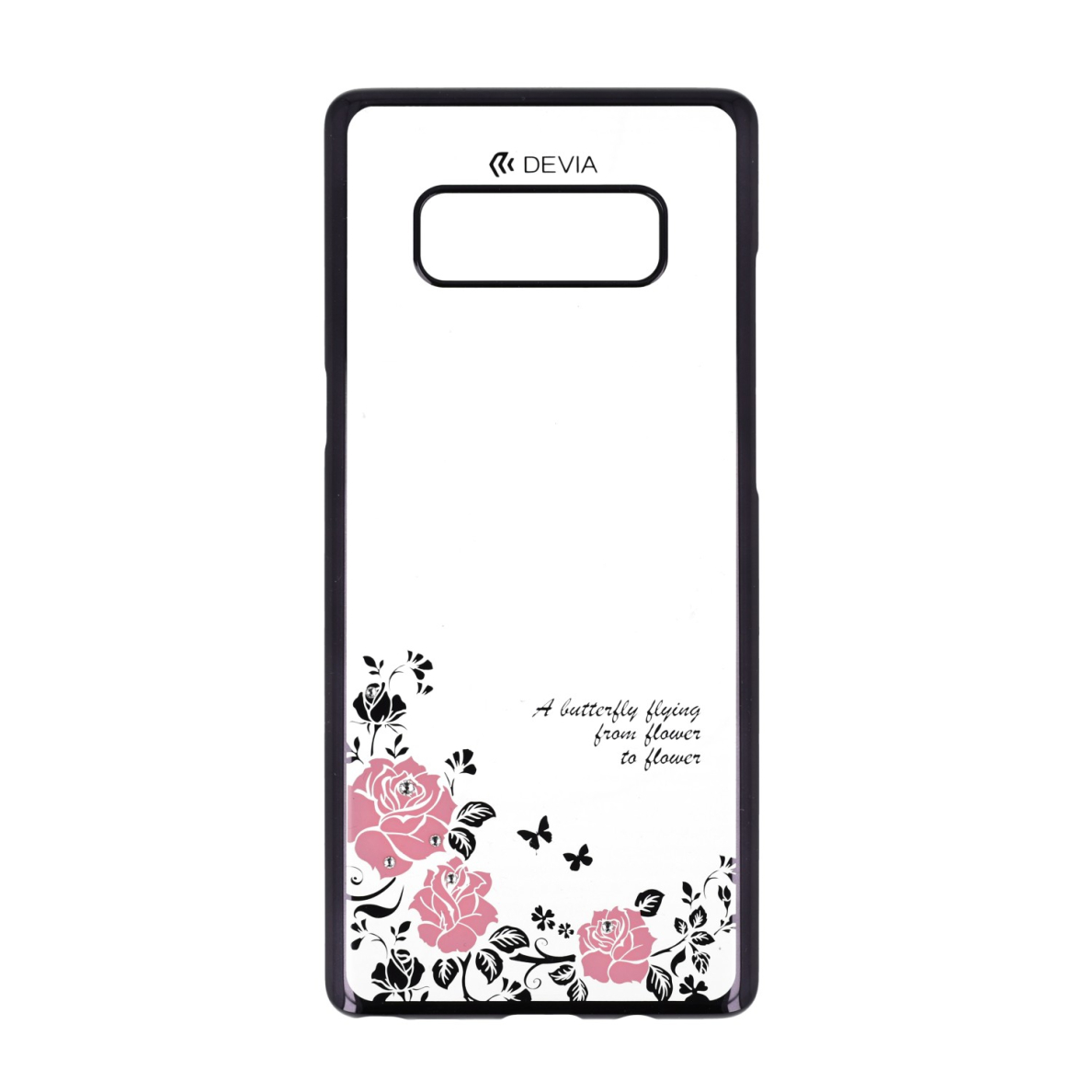 Samsung Note 8 juoda JOYOUS DEVIA nugarėlė