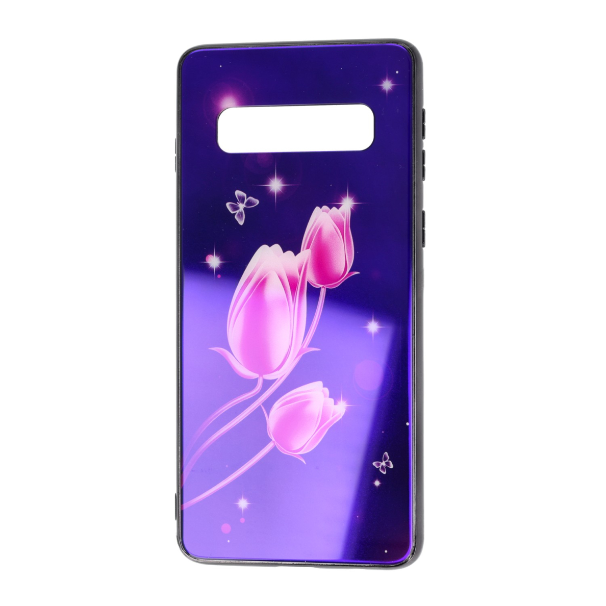 Samsung S10 BLUE RAY GLASS nugarėlė Tulip