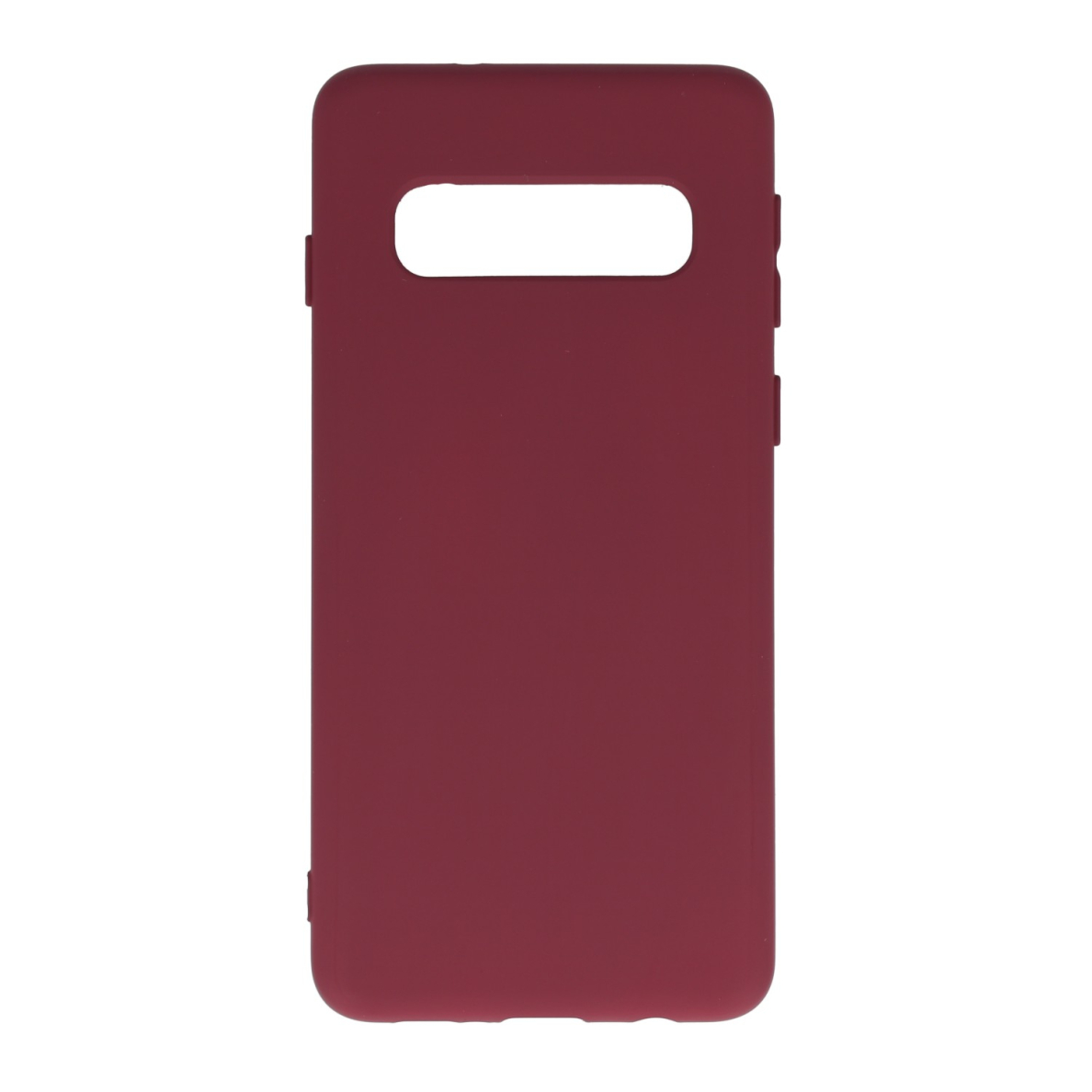 Samsung S10 bordo SILICONE LITE nugarėlė