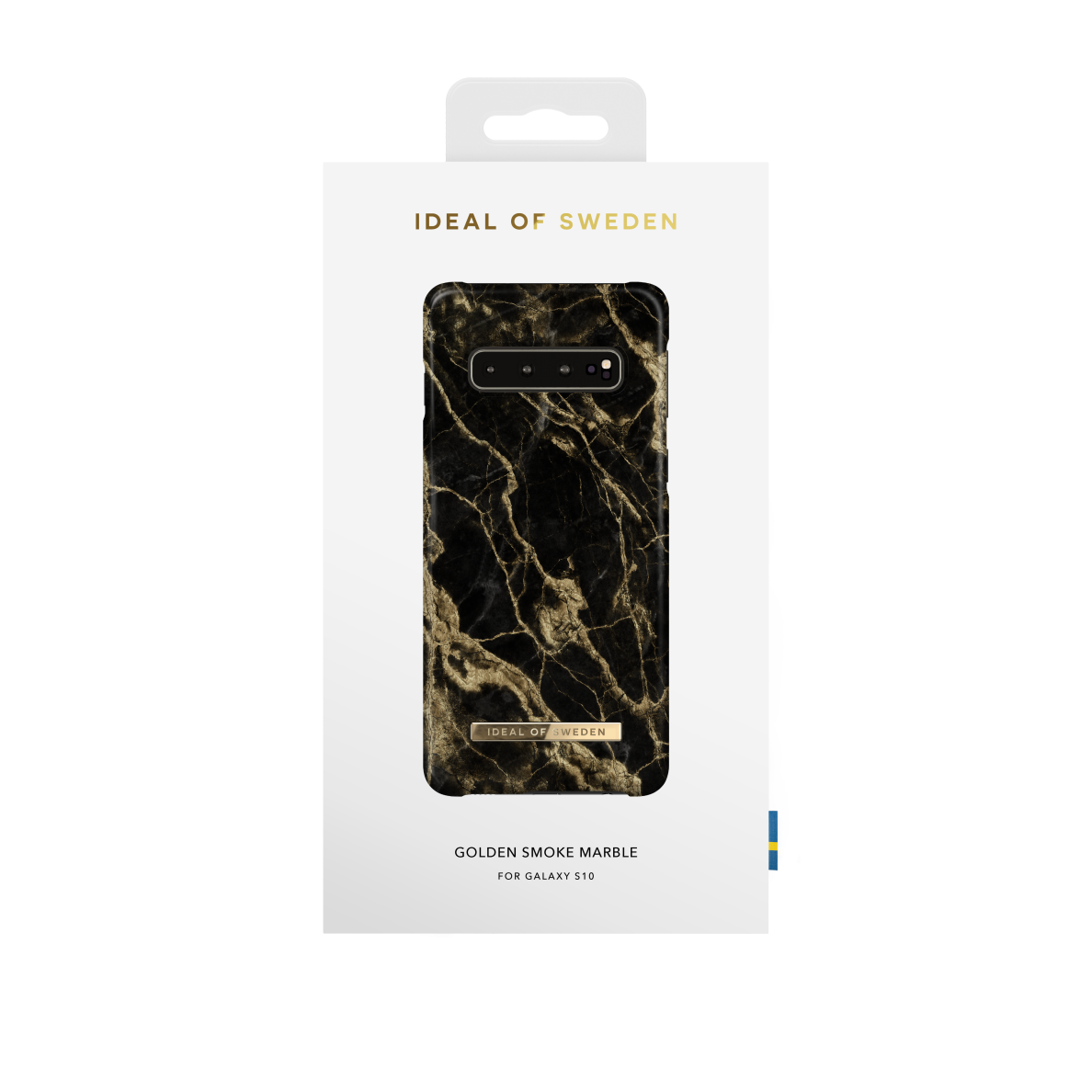 Samsung S10 iDeal Of Sweden nugarėlė Golden Smoke Marble 2 Samsung S10 iDeal Of Sweden nugarėlė Golden Smoke Marble 2