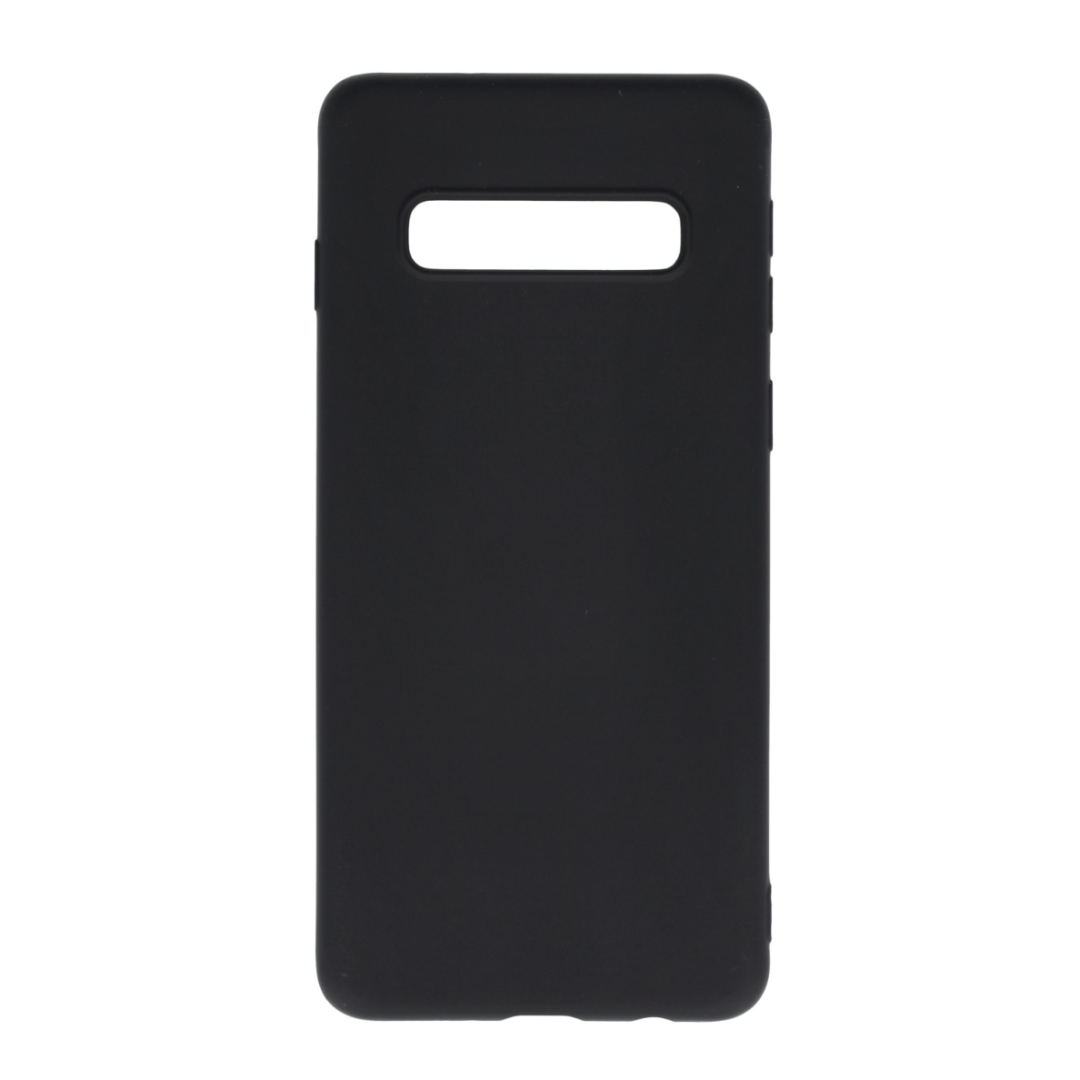 Samsung S10 juoda SILICONE LITE nugarėlė
