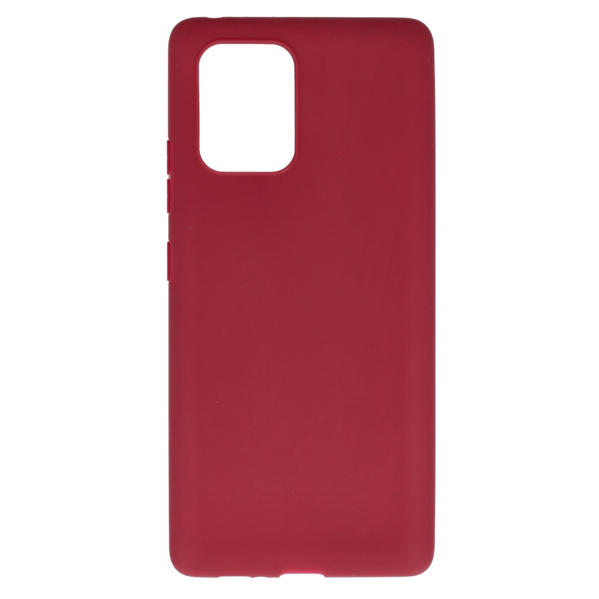 Samsung S10 Lite/ A91 bordo spalvos MAT+ nugarėlė