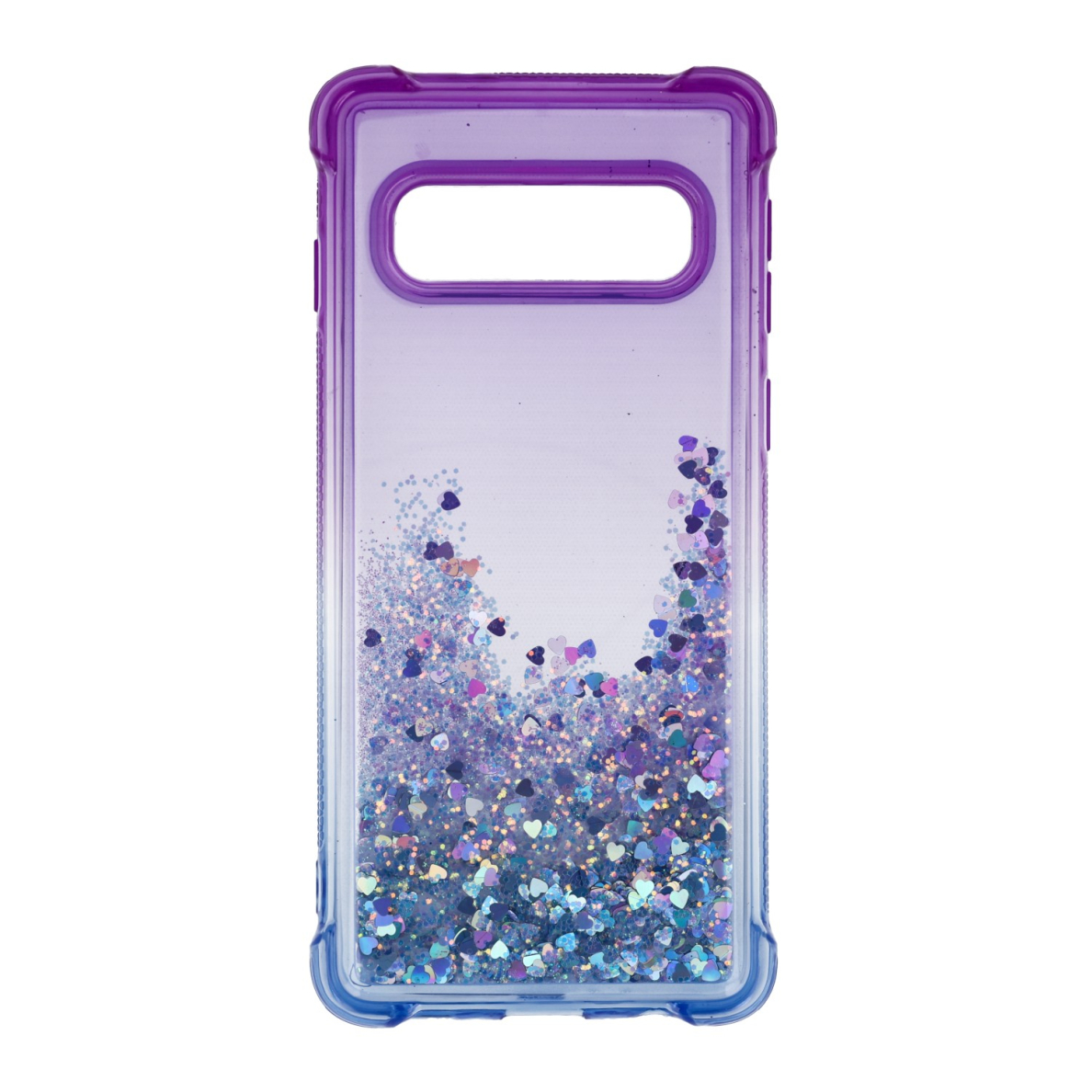 Samsung S10 mėlyna-violetinė Water Shock nugarėlė