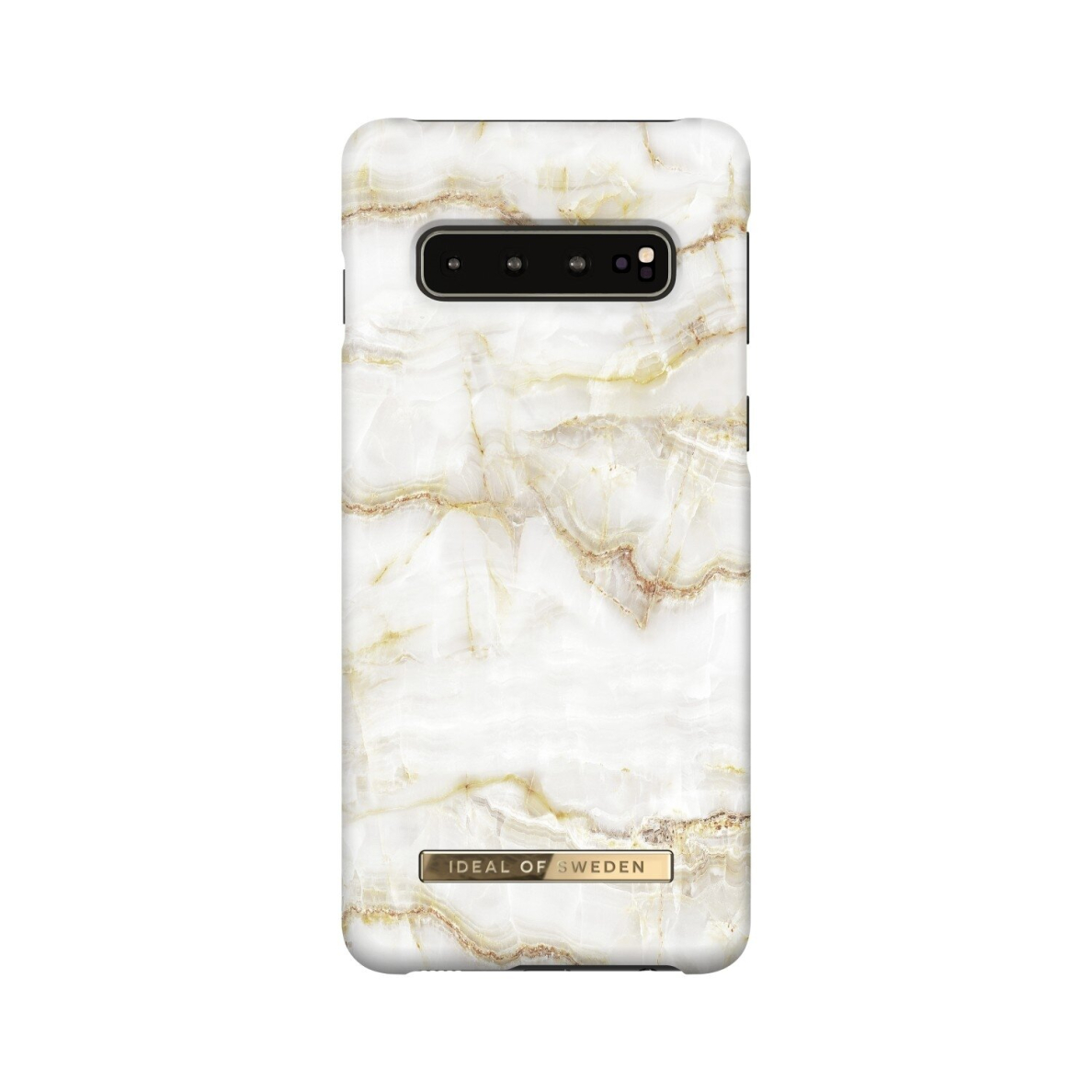 Samsung S10 PLUS iDeal Of Sweden nugarėlė Golden Pearl Marble
