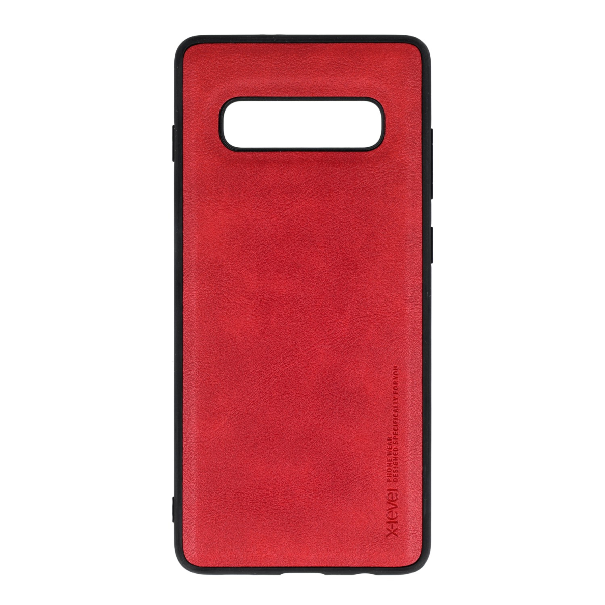 Samsung S10 PLUS raudona X-LEVEL EARL3 nugarėlė