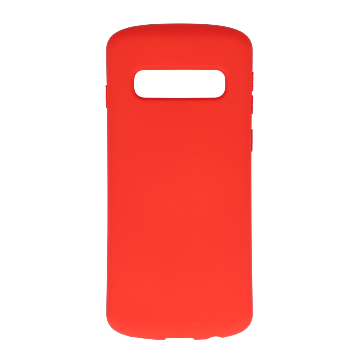 Samsung S10 raudona STRONG SILICONE nugarėlė