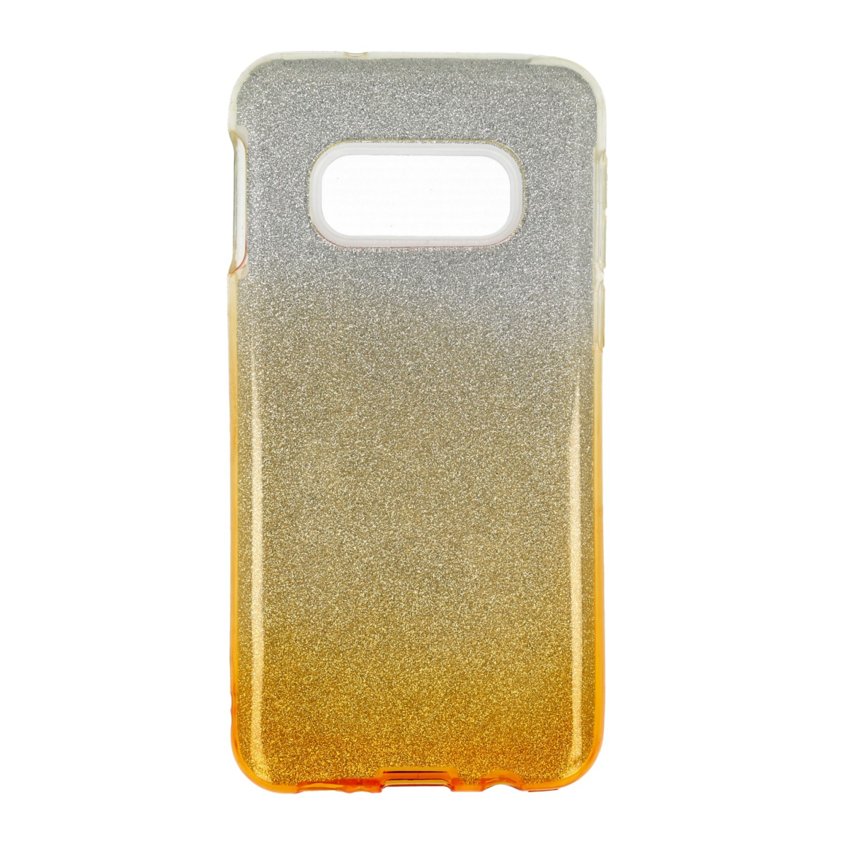 Samsung S10e aukso spalvos GLITTER3 nugarėlė