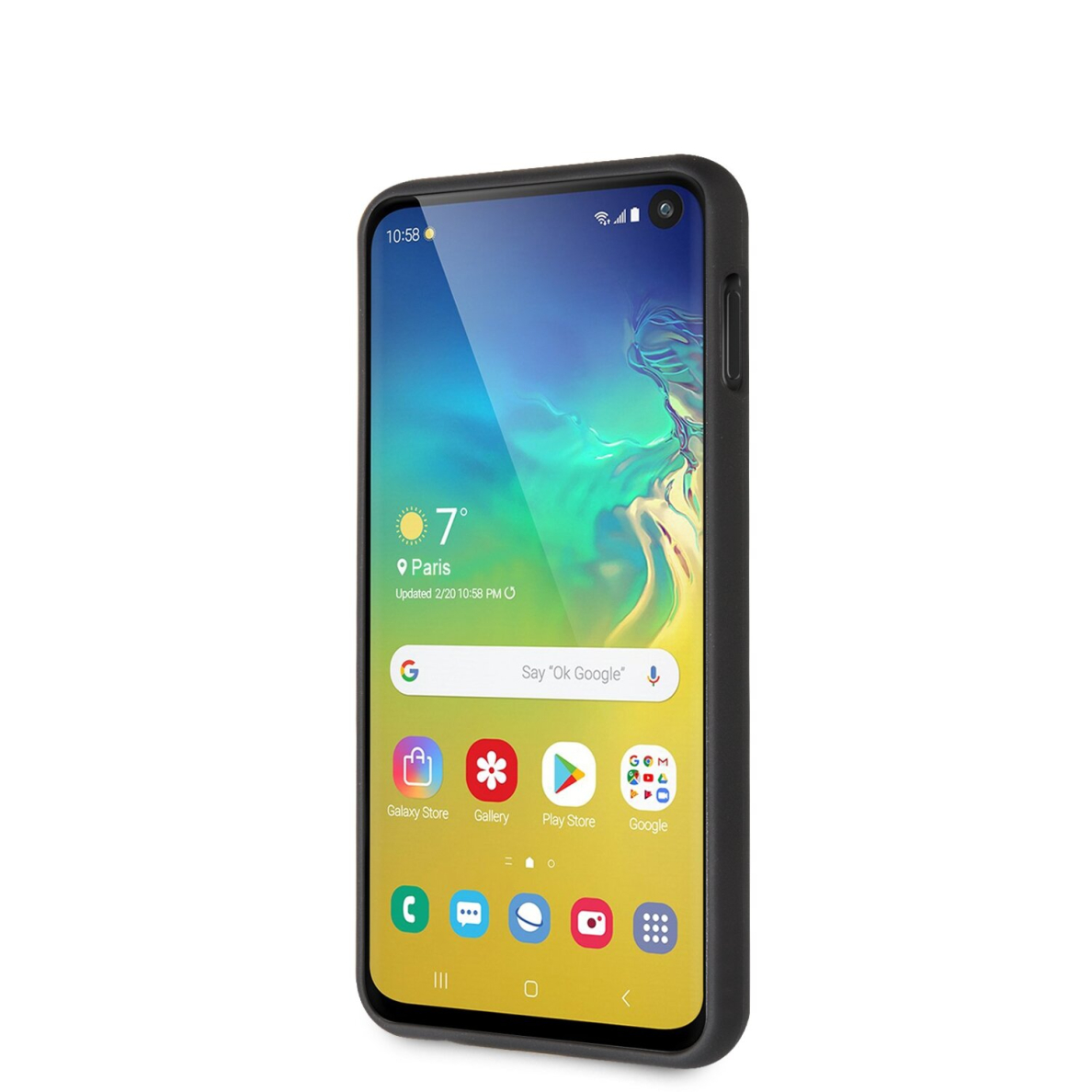 Samsung S10e juoda GUESS nugarėlė GUHCS10LHYMABK 1 Samsung S10e juoda GUESS nugarėlė GUHCS10LHYMABK 1