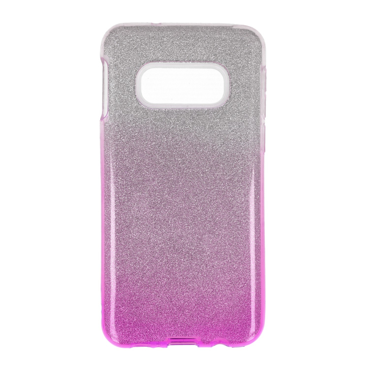 Samsung S10e rožinė GLITTER3 nugarėlė