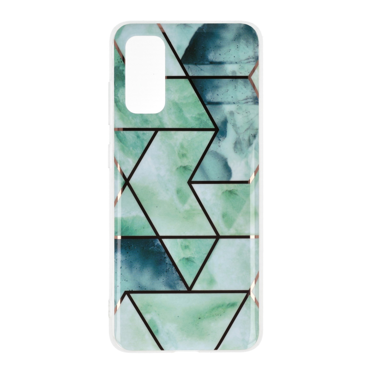 Samsung S20 COSMO MARBLE žalia nugarėlė