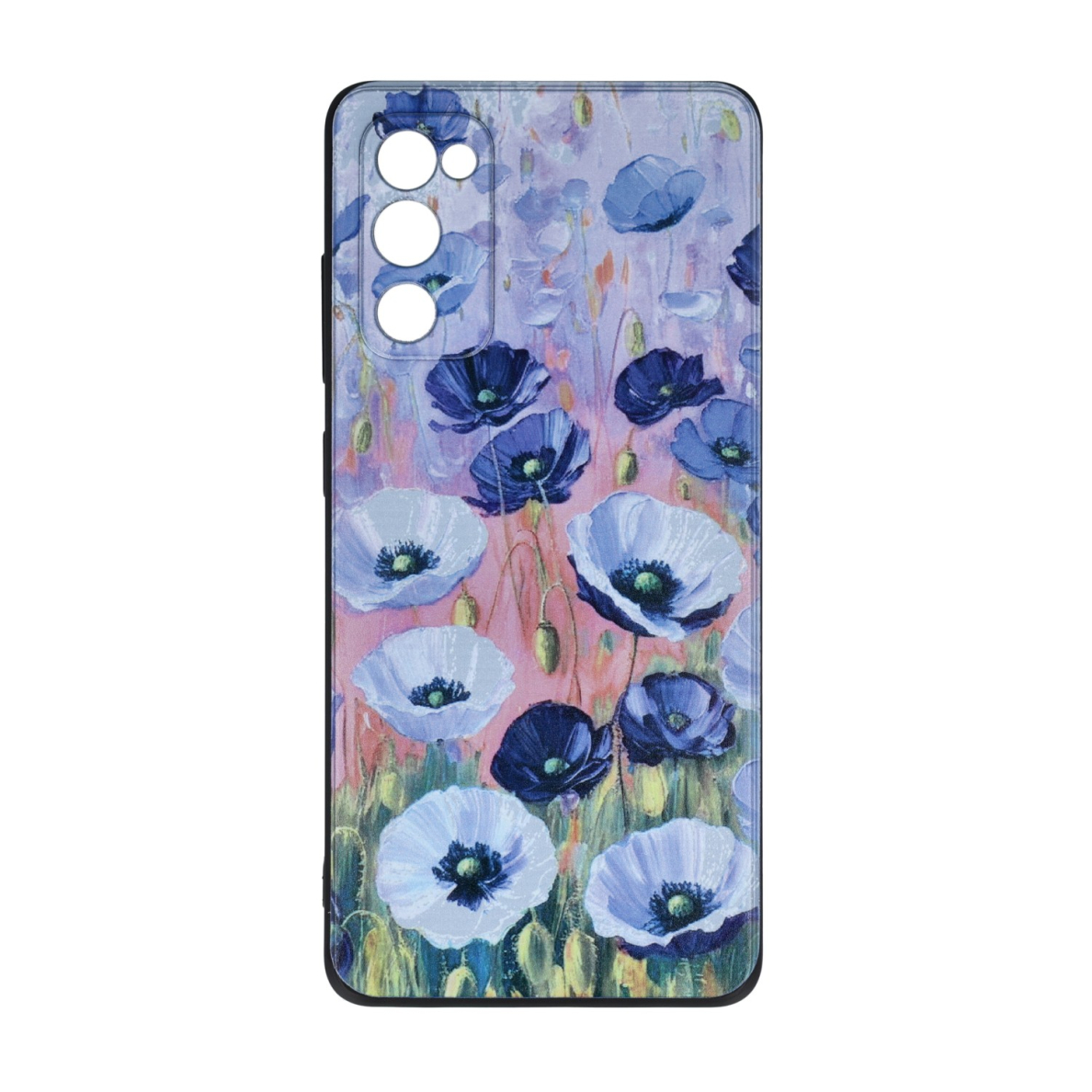 Samsung S20 FE black nugarėlė Poppy Design00330